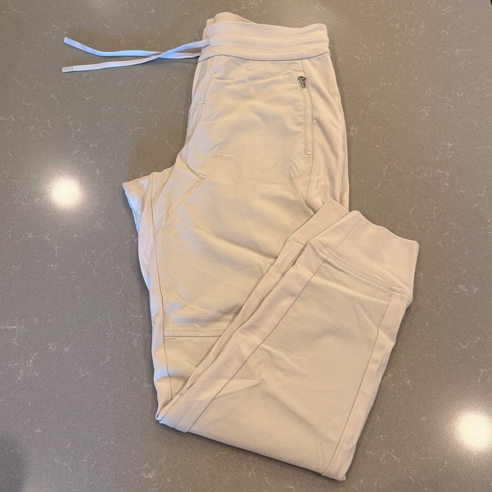 Athleta Light Beige Jogger Pants